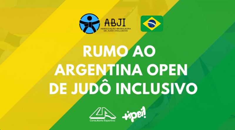 Delegação Brasileira de Judô Inclusivo Rumo a Buenos Aires!
