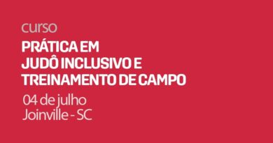 CURSO PRESENCIAL | PRÁTICA EM JUDÔ INCLUSIVO E TREINAMENTO DE CAMPO